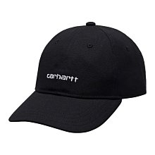 【日貨代購CITY】2023AW CARHARTT WIP Canvas Script Cap 刺繡 字體 LOGO 棒球帽 帽子 現貨 I028876