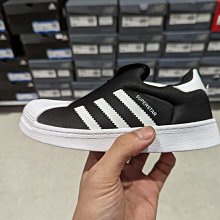 南◇2022 6月 adidas SUPERSTAR 360  經典 小童 童鞋 黑 運動 休閒 GX3231