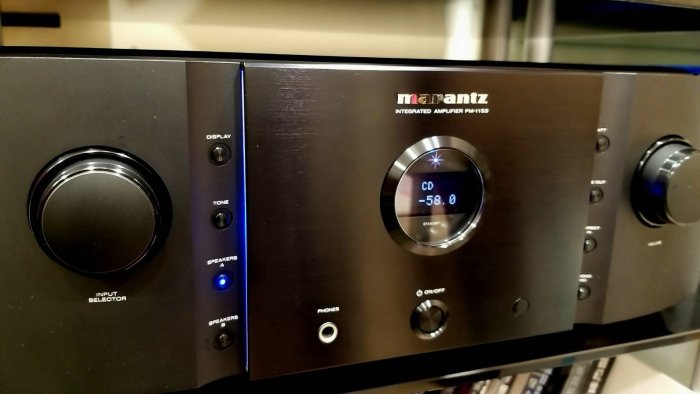 marantz pm-11s3 擴大機 (黑髮絲紋) 9成9新☆ 可配 SA-10 SA-12 SA-11S3