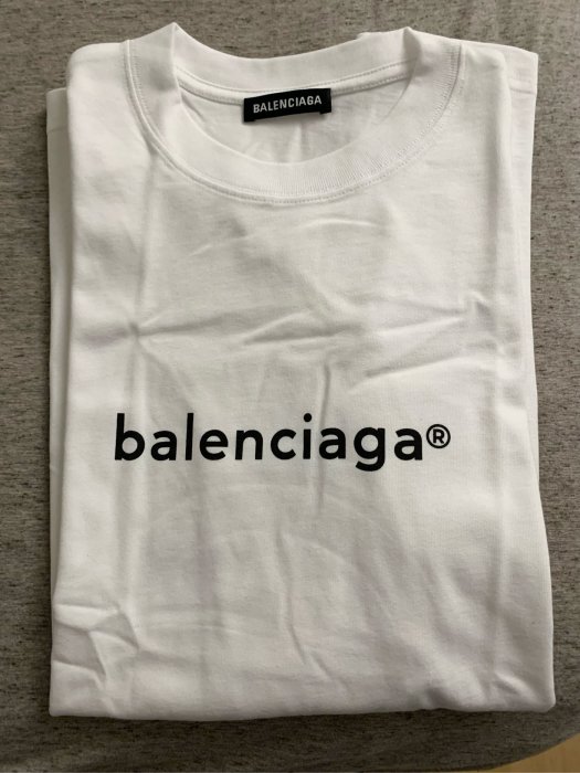 Balenciaga 巴黎世家 短T 白色素tee 全新正品 t-shirt 短袖T恤