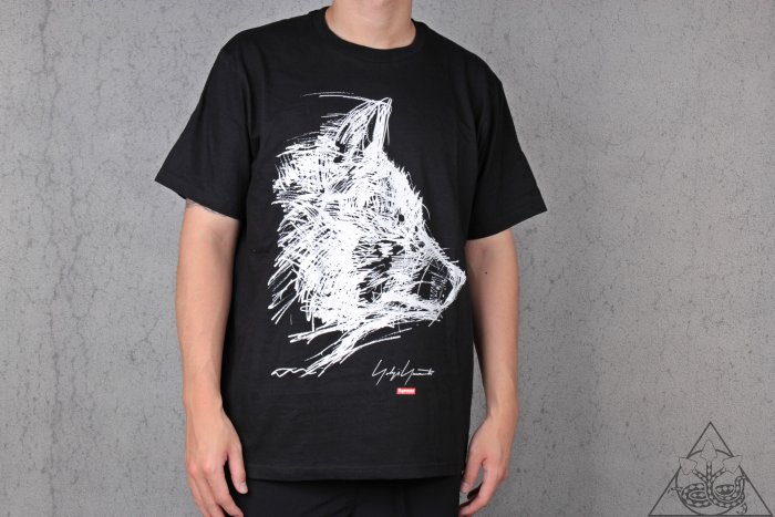 HYDRA】Supreme Yohji Yamamoto Scribble Wolf Tee 狼塗鴉【SUP455