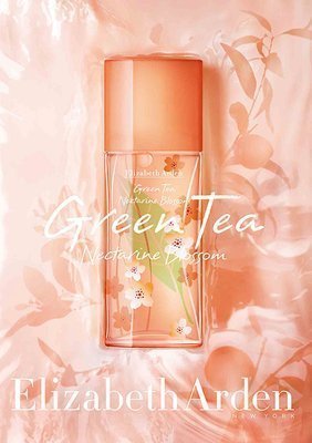 香親香愛～～Elizabeth Arden 雅頓綠茶 甜桃淡香水 100ml, Nectarine Blossom