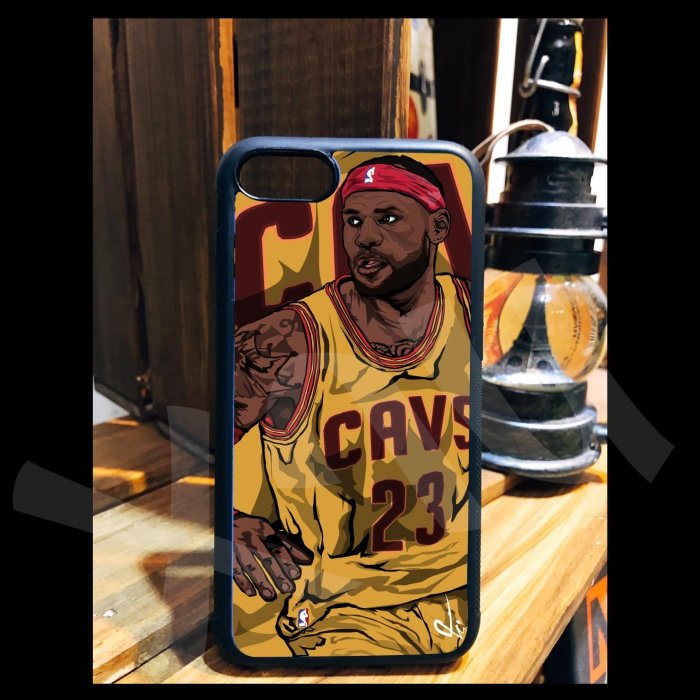 LeBron James 詹姆士 騎士隊 手機殼 iPhone X 8 7 6 Plus三星S8 OPPO R9S