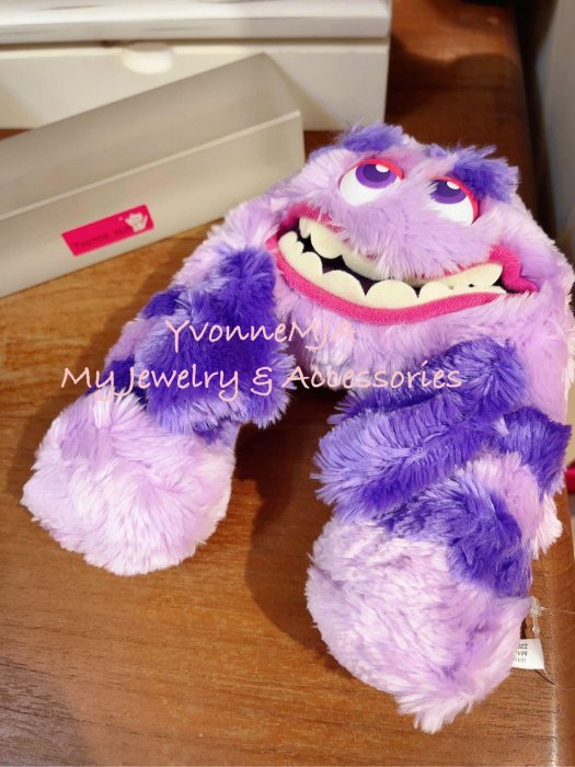 *Yvonne MJA*日本迪士尼正品 怪獸電力公司 怪獸大學 紫色怪獸 軟Ｑ 新款可愛娃娃 現貨實拍