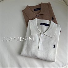 山東:【RALPH LAUREN】 POLO設計復古翻領羊毛90山羊絨10大學TEE SLY 230214