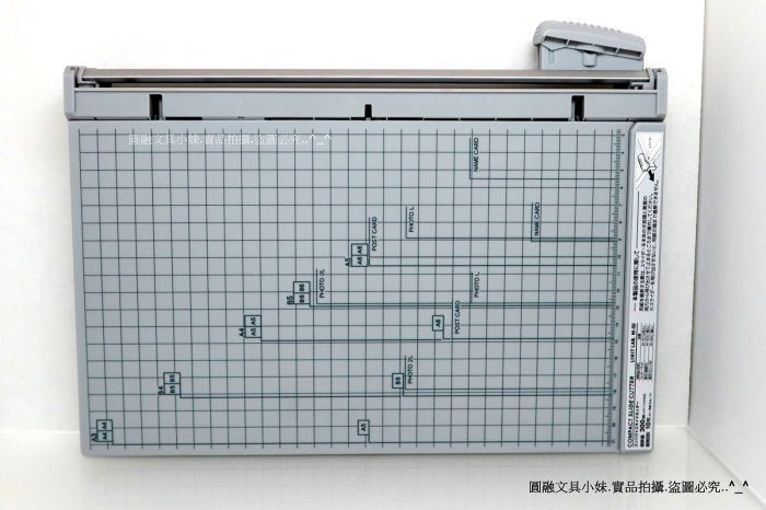 【圓融文具小妹】日本 LIHIT LAB. 折疊式 A3 裁紙機 雙滾刀 裁切數度更快 收納不佔空間 M-50#1950