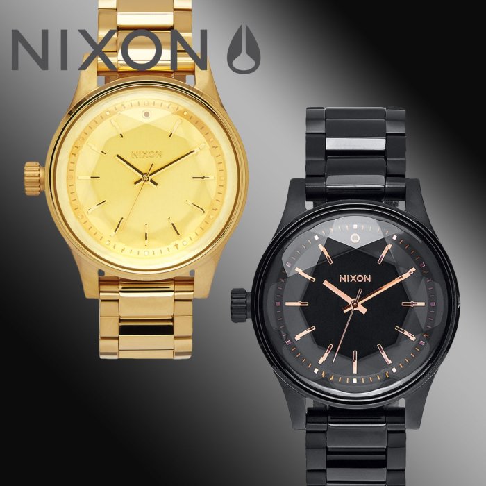 NIXON The FACET 38 閃耀光芒潮流時尚腕錶/38mm A409-957公司貨/極限運動/名人配戴