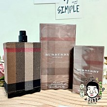 《小平頭香水店》BURBERRY LONDON 倫敦男性淡香水 100ml 新舊包裝隨機出貨