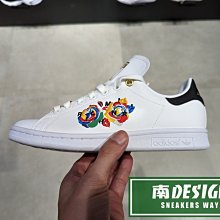 南🔥2022 7月 ADIDAS OG X RICH MNISI STAN SMITH白 刺繡 休閒 女 GW0567