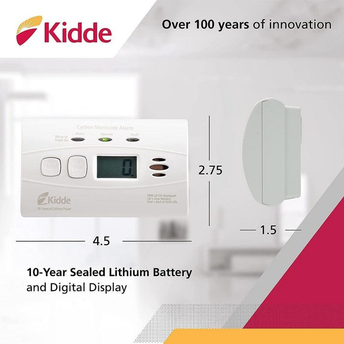 [2年保固] Kidde C3010-D 一氧化碳警報器 Carbon Monoxide Alarm C3010D_II3