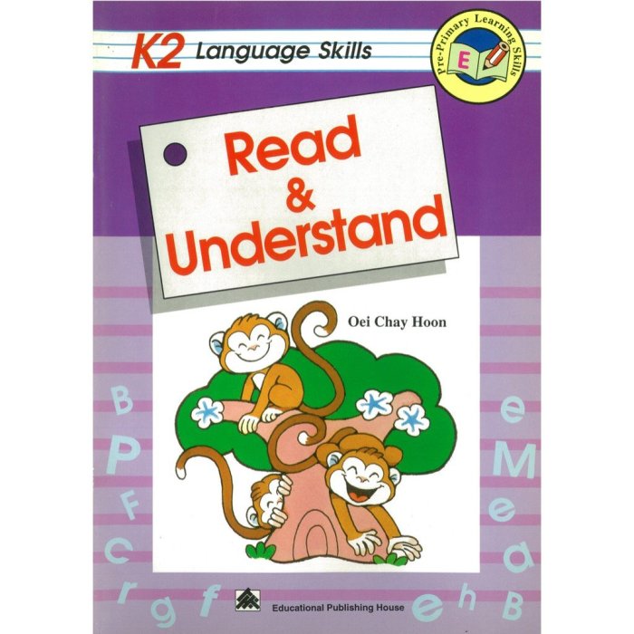 Pre-Primary Learning Skills-Read&Understan(K2)英語 閱讀理解 讀本故事書