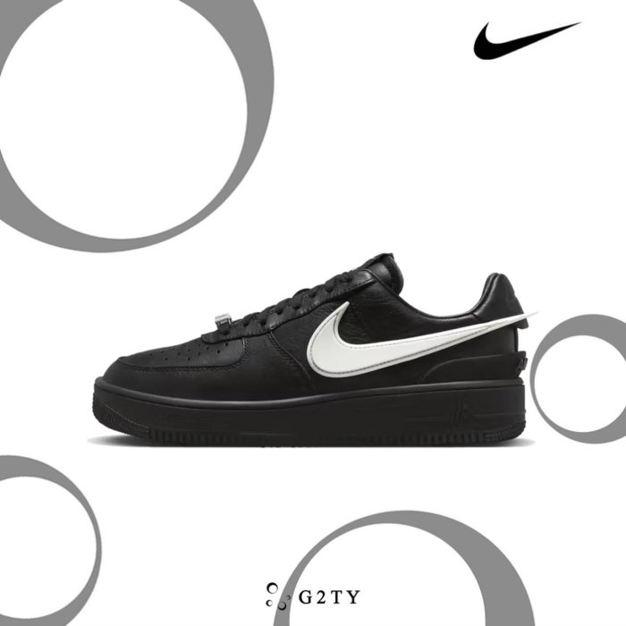 G2TY] Ambush x Nike | Air Force 1 Low “Black” 黑魂黑白全黑白黑大勾