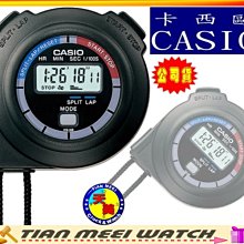 【台灣CASIO原廠公司貨】【天美鐘錶店家直營】【下殺↘超低價】 CASIO HS-3V-1B 單組記憶10HR計時碼錶