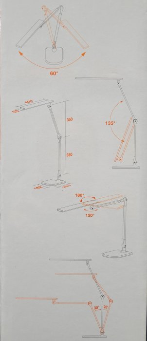 【小如的店】COSTCO好市多線上代購~OSRAM 歐司朗 LED晶幻智能雙臂檯燈/桌燈(1入) 125510