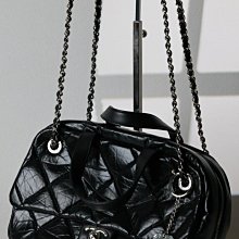 【新品直播】CHANEL 29開黑油蠟牛皮保齡球包