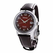 預購 SEIKO SARY163 精工錶 機械錶 PRESAGE 38mm 酒紅色面盤 深棕色皮錶帶 男錶女錶