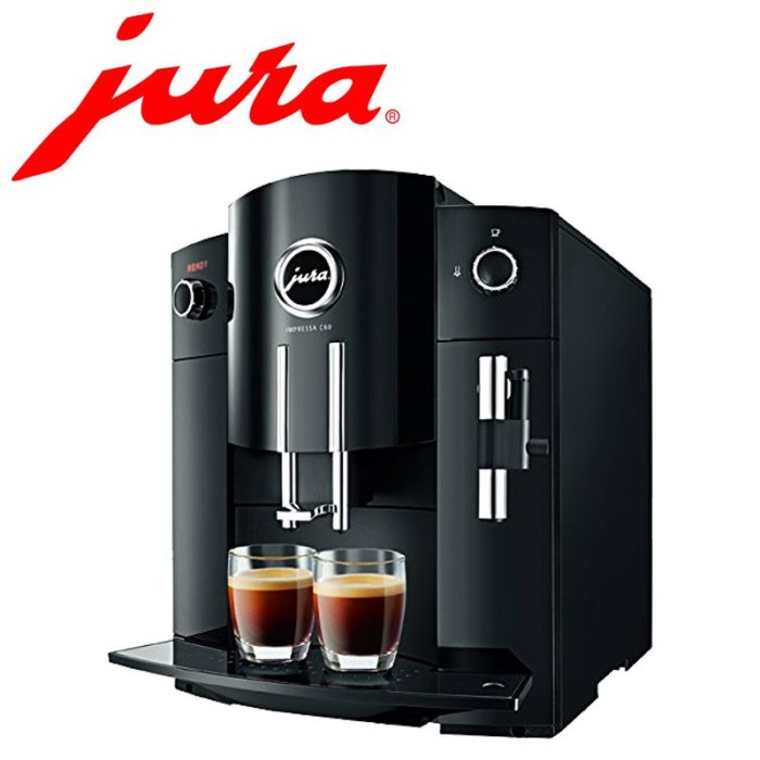 瑞士 Jura 優瑞 IMPRESSA C60 全自動 咖啡機  琴鍵黑 磨豆機  15006 全新 空運