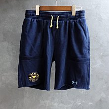 CA 美國運動品牌 UNDER ARMOUR 深藍 休閒短褲 XL號 一元起標無底價Q811