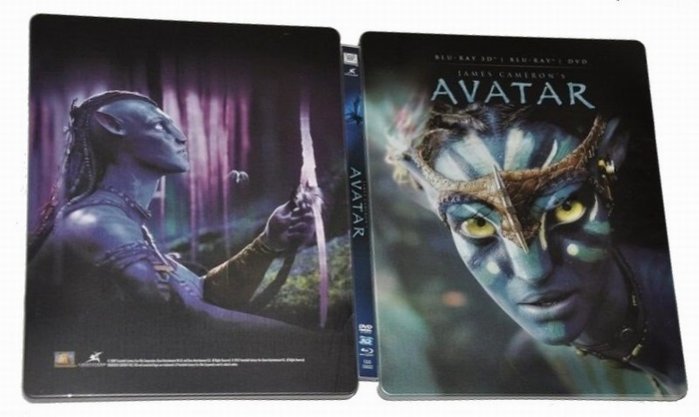 【BD藍光3D】阿凡達 3D/2D + DVD：雙碟限量鐵盒版Avatar(繁中字幕) - 鐵達尼號詹姆斯克麥隆