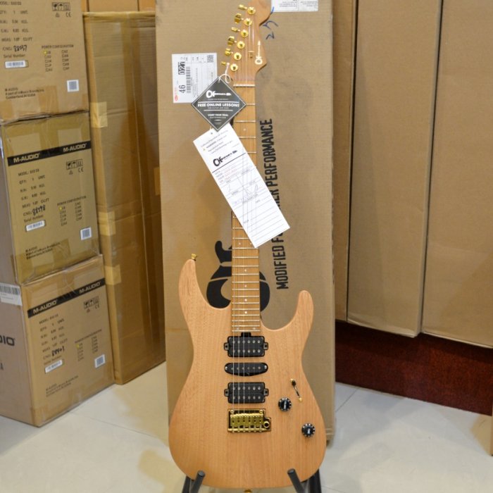 【欣和樂器】Charvel  DK24 HSH 2PT CM Mahogany 電吉他