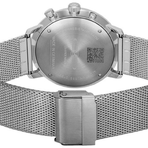 ZEPPELIN 齊柏林飛船 LZ129 7036M3 手錶 40mm 德國錶 藍色面盤 銀色米蘭錶帶 男錶女錶