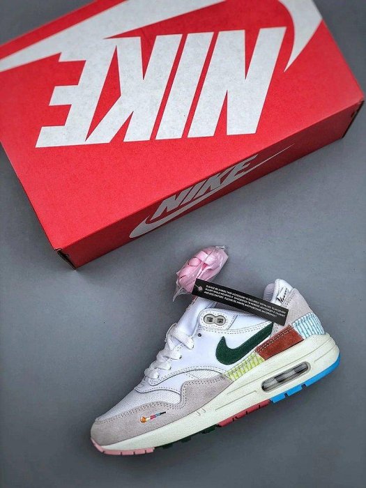 【換糖鋪子】耐克 Nike Air Max 1 初代復古氣墊慢跑鞋 貨號：FQ0256-131