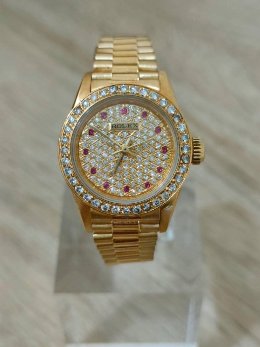 鑫泰典精品 勞力士ROLEX 69198  原裝機芯 滿天星 女錶 名錶 貴婦錶 特價商品搶購中(已售出)