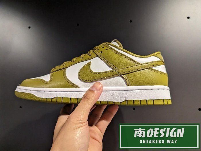 南🔥2024 4月 NIKE Dunk Low Retro 皮革 復古 低筒 緩震 男款 橄欖綠 DV0833-105