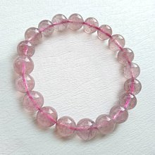 ☆采鑫天然寶石☆**冰心草莓* 嚴選草莓水晶(Strawberry Crystal)手鍊~10.5mm