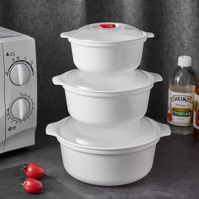 微波炉专用器皿加热容器专用蒸盒泡面碗饭盒用具家用微波炉碗蒸笼#有家精品店