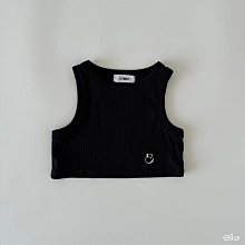 5~11 ♥上衣(BLACK) ELLYMOLLY-2 24夏季 ELM240402-059『韓爸有衣正韓國童裝』~預購