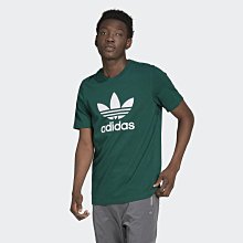 南◇2022 4月 adidas ADICOLOR 短袖上衣 三葉草 大LOGO 男款 休閒 經典 綠 HG1430