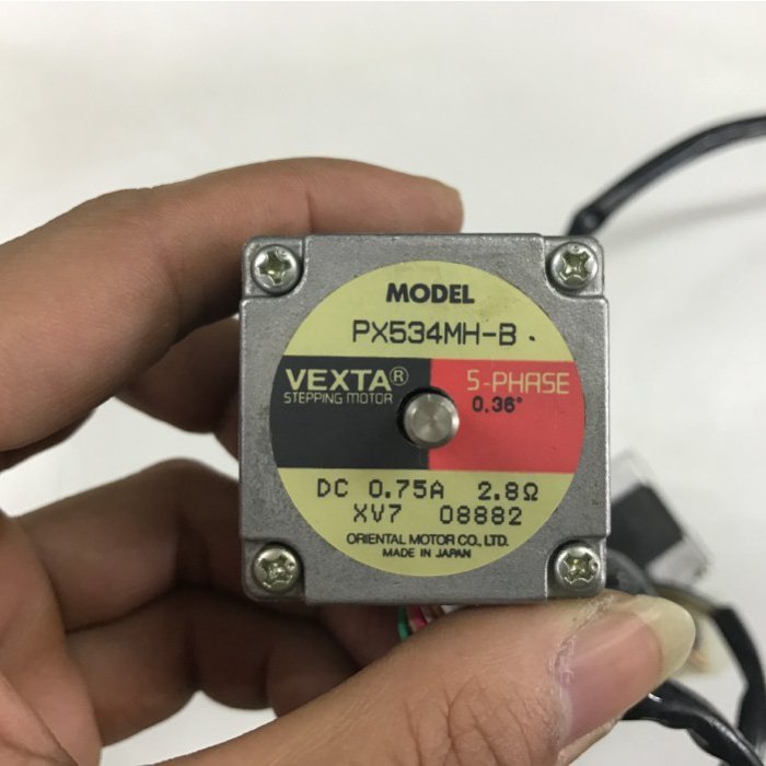 日本VEXTA東方步進電機PX534MH-B 0.36步 D4CL-5.0制振器減震器