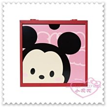 ♥小花花日本精品♥《Disney》迪士尼 米奇 單抽置物盒 收納盒 積木盒 小物盒 大臉 Q版圖 紅色 12038602