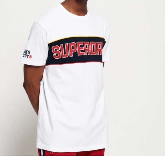 那吾克熱著用款 寬版 土耳其製 極度乾燥 Superdry Box T-Shirt 短袖 T恤 光學白 嘻哈 T55