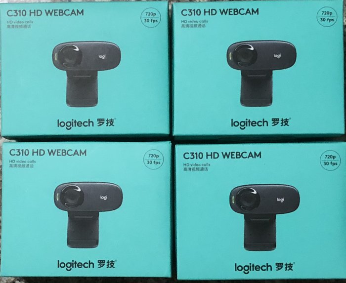 (全新現貨原廠二年保)Logitech 羅技c310 720p 內建麥克風  電腦鏡頭 網路攝影機  視訊鏡頭