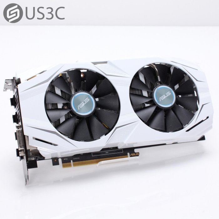 【US3C-台南店】華碩 ASUS DUAL-GTX1070-O8G-GAMING 顯示卡 白色風罩 8Pin電源接口 超頻版本設計 雙HDMI 二手顯示卡