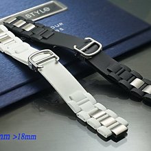 【時間探索】 全新卡地亞 Cartier 21世紀 代用高級矽膠摺疊扣錶帶( 20mm ) 錶帶單購