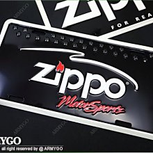 【ARMYGO】ZIPPO原廠造型車牌 (運動款)