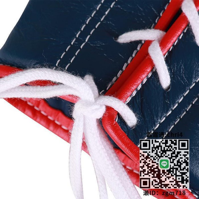 拳擊手套WINNING比賽拳套 日本手工制作定制款白藍紅