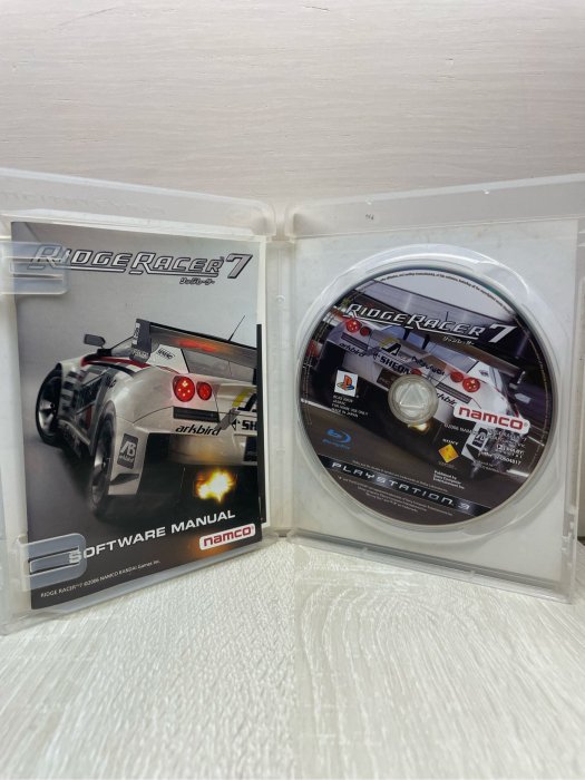 SONY PS3 2手原廠遊戲片 實感賽車 7 Ridge Racer 7 二手遊戲光碟 懷舊光碟 二手遊戲片