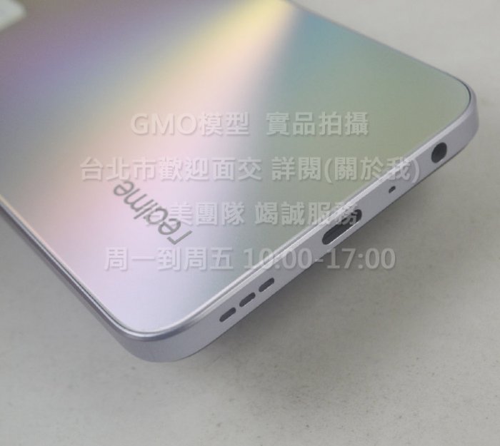 GMO模型原裝金屬Realme V23 6.58吋展示Dummy上交拍片摔機仿真模擬樣機交差仿製1:1