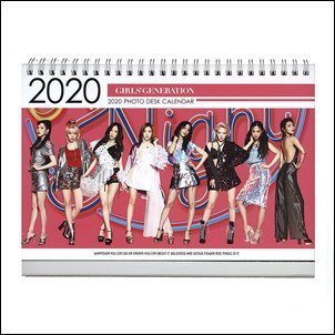 【 特價 】少女時代 Girls' Generation 少時 韓國탁상용 달력  2020 2019 直立式照片桌曆