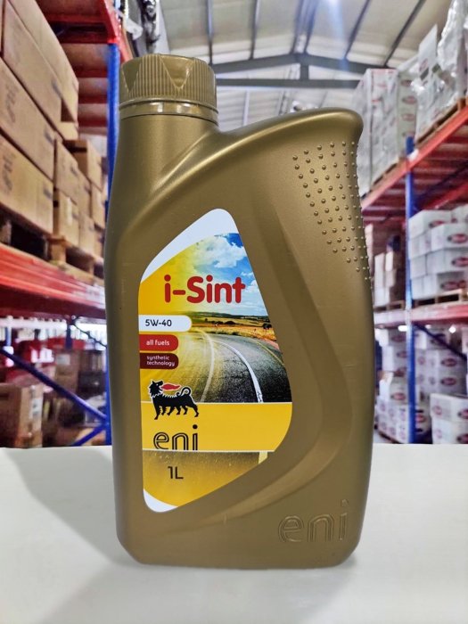 『油工廠』eni 5W40 5W-40 i-Sint  合成機油 可變汽門最適用油 Dual VVT-i Agip