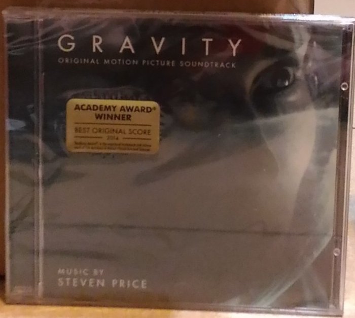 正版CD電影原聲帶《地心引力》 ／Steven Price Gravity 全新未拆