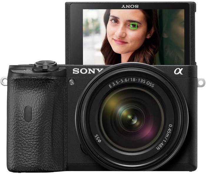 [3美國直購] Sony Alpha a6600 數位相機 Camera with 18-135mm Lens, Bundle with 32GB Memory