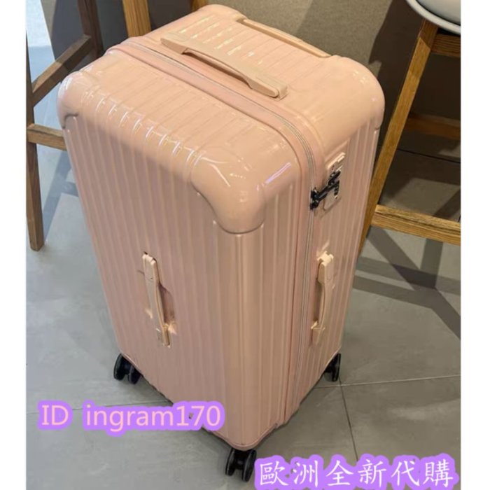 RIMOWA  Essential 行李箱 旅行箱 拉桿箱 胖胖箱 聚碳酸酯材質 萬向輪 行李箱 超大旅行箱 32吋