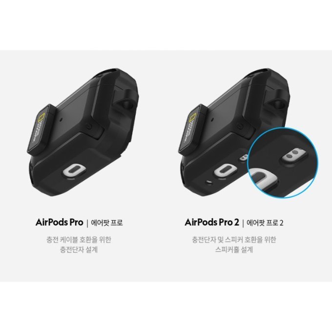 耳機保護套    韓國 國家地理 AirPods Pro 2 3 AirPods Pro 保護殼 防摔 保護套 耳機殼 Apple