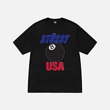 【日貨代購CITY】2023AW STUSSY USA TEE PIGMENT DYED 短T 正面 8號球 現貨