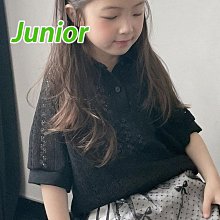 JS~JM ♥上衣(BLACK) URBAN RABBIT-2 24夏季 URB240409-113『韓爸有衣正韓國童裝』~預購